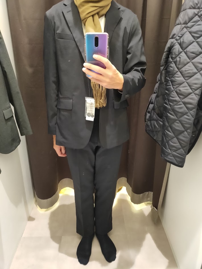 感謝報恩 UNIQLO 感動パンツ ウールライク新品未使用 79×76 - 通販