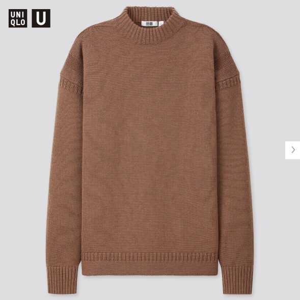 2020秋冬ミドルゲージモックネックセーターの価格