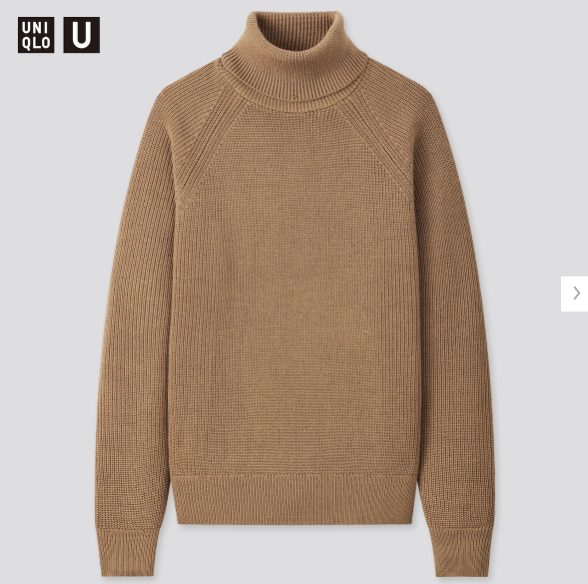 2020秋冬リブタートルネックセーターの価格