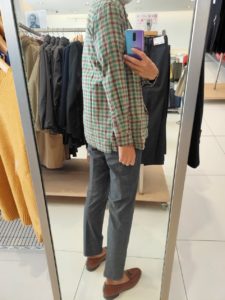 2020JWアンダーソンのファインクロスシャツ1