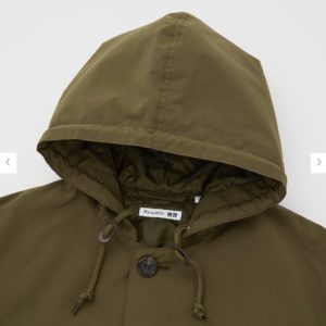 2020JWアンダーソンモッズコートの素材１