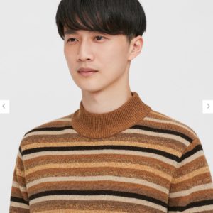 2020JWアンダーソンプレミアムラムモックネックセーターの素材２