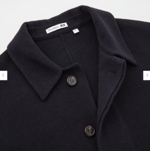 2020JWアンダーソンダブルフェイスシングルコートの素材
