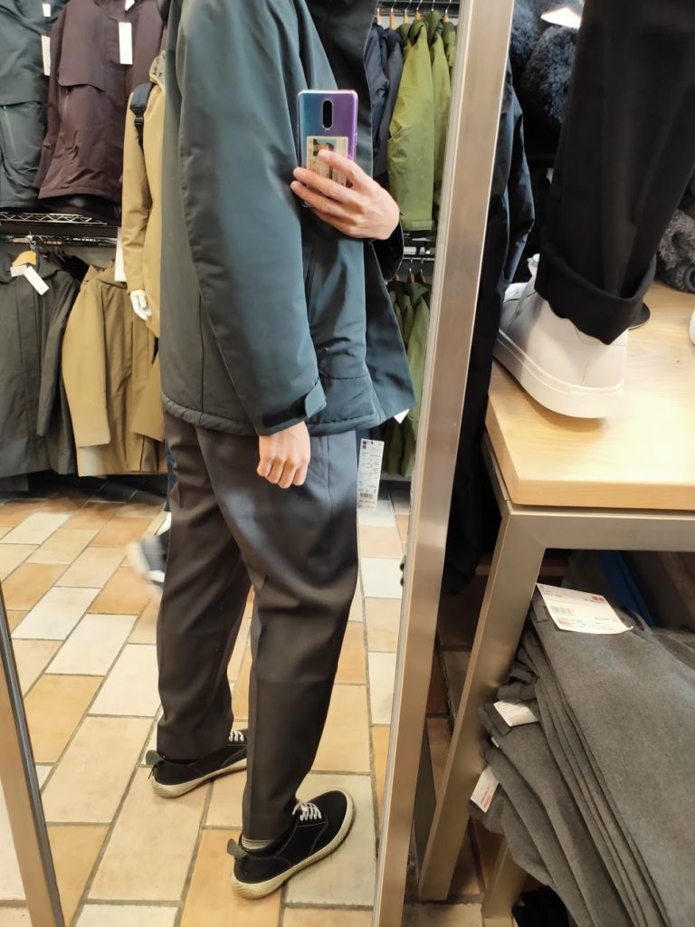 通販ポイント UNIQLO +Jハイブリッドダウンオーバーサイズパーカ