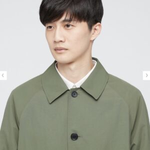 2021春夏ポケッタブルハーフコートのスタイル３