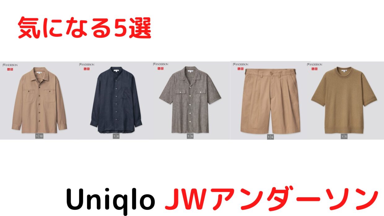 ユニクロ Jwアンダーソン21年春夏 買うべきアイテム5選を評価レビュー 今回はどうなの てきとーるユニる