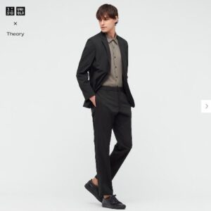 2021ssTheory感動イージーパンツのスタイル2