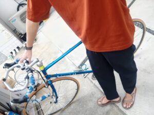 ロードバイクパナソニックとファッションの自転車画像13